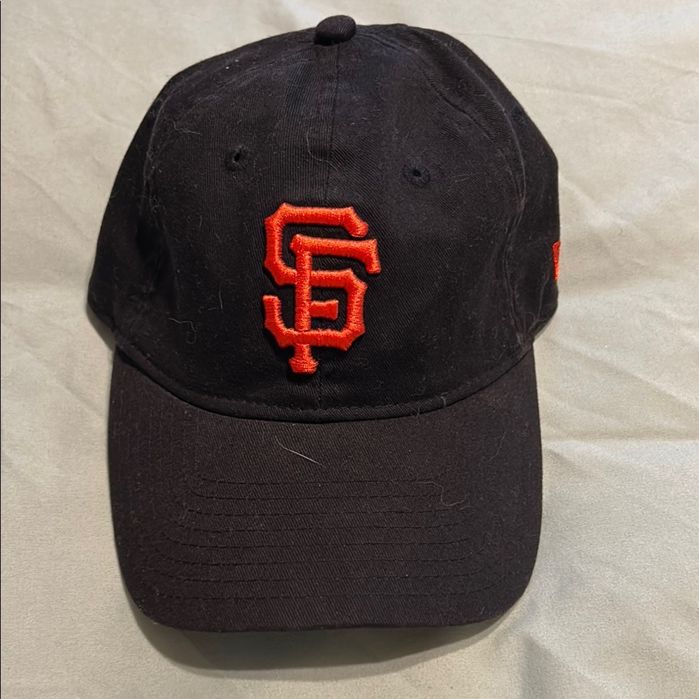 Black and Orange Baseball Cap